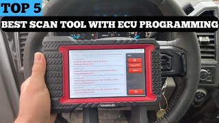 TOP 5 BEST SCAN TOOL WITH ECU PROGRAMMING in 2024 [upl. by Sapphera]