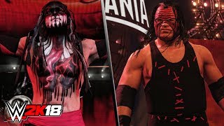 WWE 2K18  Demon Finn Balor amp Kane Entrances [upl. by Maloy]