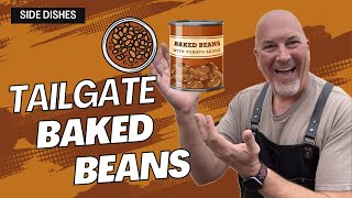 BBQ Recipes  Tailgate Baked Beans [upl. by Siraved686]