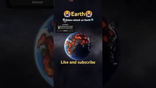 😈alienattack EARTH Vs Mars🛸spaceearthuniverseplanet galaxygamingshortsreelssolarsystemyt [upl. by Airpal]