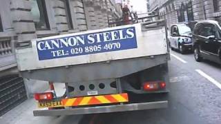 HGV pavement driving Cannon Steels KX53EAA [upl. by Ettenaj]