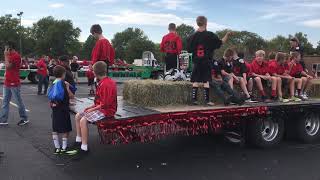 Orion Homecoming parade 5th and 6th grade football [upl. by Alehcim]