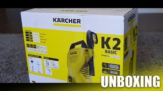 Karcher K2 Pressure Washer  UNBOXING [upl. by Mathis]