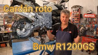 Rotura árbol de transmisión R1200Gs Bmw [upl. by Eiuol553]