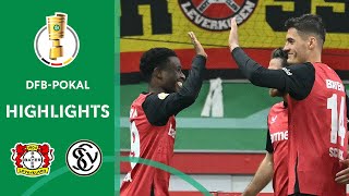 Schick leads the way  Bayer 04 Leverkusen vs SV Elversberg 30  Highlights  DFBPokal [upl. by Itsuj]