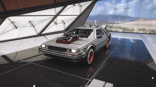 Universal Studios Back to The Future Time Machine 3 1981 Test Drive  Forza Horizon 5 [upl. by Odnomra242]