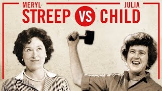 Meryl Streep vs Julia Child [upl. by Dietsche]