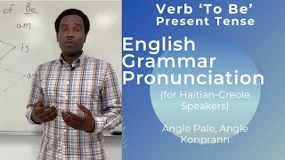 Lesson 1 Verb To Be English for HaitianCreole Speakers [upl. by Lainad]