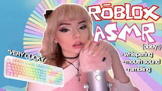 ASMR Rage Quitting Roblox tingly words rambling whispers mouth sounds [upl. by Akeemahs894]