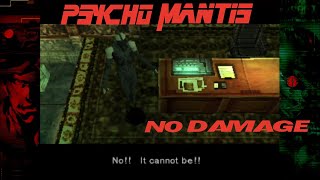 Psycho Mantis Boss  Metal Gear Solid Master Collection  No Damage  Extreme Difficulty [upl. by Kape577]