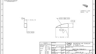 CATiA GDampT Tutorial 4 [upl. by Batty228]