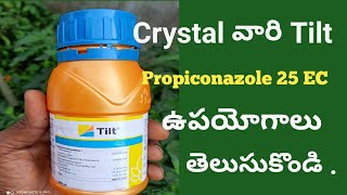 Crystal Crop Tilt  Fungicide details in Telugu  Mana Rythu [upl. by Imhsar]