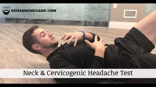 Neck and Cervicogenic Headache Test [upl. by Fowkes676]