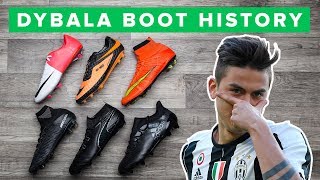 DYBALA BOOT HISTORY 2011  2017  All Paulo Dybala football boots [upl. by Kirimia611]