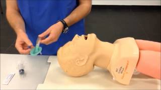 Laryngeal Mask Airway Insertion [upl. by Neelyt]