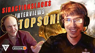 SirActionSlacks Interviews Topson for Tundra Signing [upl. by Leak]