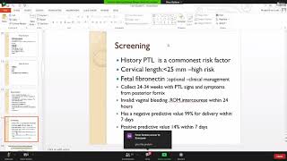 preterm labor and premature rupture of membranes dromar [upl. by Anu16]