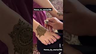 Leg mehndi design 👌 art hennadesignsforbeginnersstepbystep artist hennadesign mehndi henna [upl. by Aramoiz81]