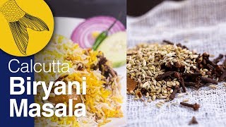 Kolkata Biryani Masala Powder  Arsalan Biryani Masala Recipe [upl. by Hogg]