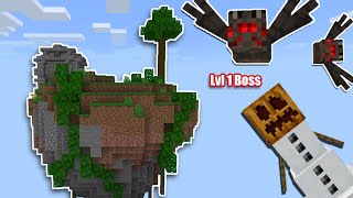 I Beat a Boss in Skyblock Cubecraft Skyblock Ep 4 [upl. by Esirahc]