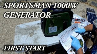 UNDER 200 SPORTSMAN 1000 WATT INVERTER GENERATOR CHEAP QUIET POWER FOR RV AND VAN LIFE [upl. by Reprah100]