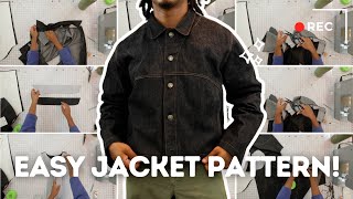 Lets Sew the Paola Workwear Jacket Hack  Beginner Friendly Sewing Project [upl. by Asi]