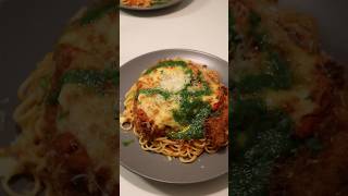 Chicken parm recipe shortsfeed foodshorts cooking chickenrecipes pasta shortsvideo fyp [upl. by Skerl]