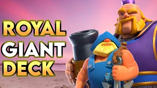 Early Season Ladder Push With ROYAL GIANT In Clash Royale🔥 [upl. by Llacam743]