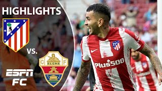 Angel Correa continues hot start to season in Atletico Madrid win  LaLiga Highlights  ESPN FC [upl. by Earahc]