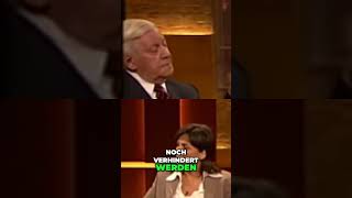 Kann der Zusammenprall der Menschheit verhindert werden Helmut Schmidt Richard von Weizsäcker 2007 [upl. by Rafaello22]