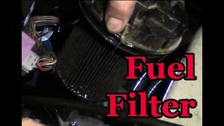 Fuel Filter replace Dodge Ram 2004 [upl. by Lerraf]