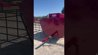 Ranchers Pride 10’ feeder with creep pens cattlefeeder creepfeederlivestockfeeder rancher farm [upl. by Jedd]