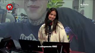 Fedez a RTL 1025 il nuovo singolo quotMeglio del cinemaquot [upl. by Neddra]