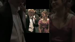 Draco Malfoy and Hermione Granger Dancing  Behind the scene shorts [upl. by Nnaul]