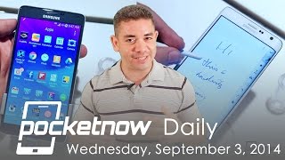 Galaxy Note 4 Sony Xperia Z3 Asus ZenWatch at IFA amp more  Pocketnow Daily [upl. by Natanoy]