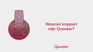 Waarom knippert mijn Quooker [upl. by Gnos]