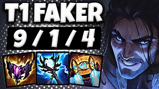 T1 Faker Sylas vs Syndra  MID  Patch 1419 Ranked EUW ✅ [upl. by Eenobe]