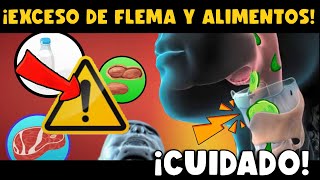 ¡CUIDADO 9 ALIMENTOS QUE DEBEMOS EVITAR ANTE EXCESO DE MOCO [upl. by Ahsika723]