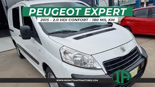 PEUGEOT EXPERT 20 HDI CONFORT  2015  180000KM [upl. by Adallard433]