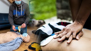 Smedex Trailer  BLS Reanimation ERC AHA Guidelines 2021 bls rettungsdienst medizin pflege [upl. by Einama480]