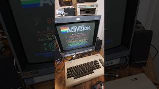 Playing Ghostbusters on a Commodore 64 1984 shorts retrogaming [upl. by Norse755]