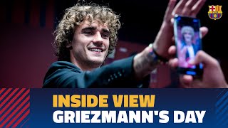 BEHIND THE SCENES Griezmanns presentation from the inside [upl. by Pearlman]