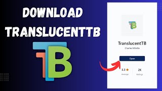 TranslucentTB Download Windows 111087 [upl. by Daisey717]