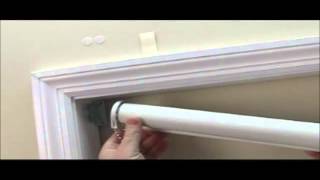 How to Install Economy Blackout Roller Shades  BlindsOnLinecom [upl. by Anelliw63]