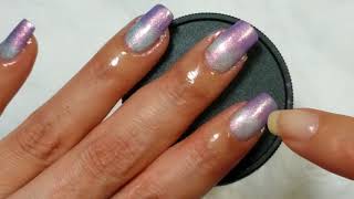 Easy two color Sponge Gradient plus Reverse Stamping Tutorial [upl. by Llenrahc]