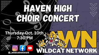 HHS Choir Concert Thursday Oct 10th 2024 [upl. by Kirre]