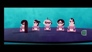 The Incredibles 2 End Credits Of Finals English 15 Usa American [upl. by Eerahs807]