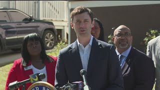 Sen Jon Ossoff addresses USPS Palmetto facilitys mail delays [upl. by Annaoi]