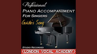 Guidos Song Nine Piano Accompaniment Professional Karaoke Backing Track [upl. by Silas540]