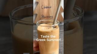 Master the Art of Greek Frappe at Home frappe shorts caffè recipe [upl. by Kimmel514]